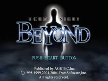 Echo Night - Beyond screen shot title